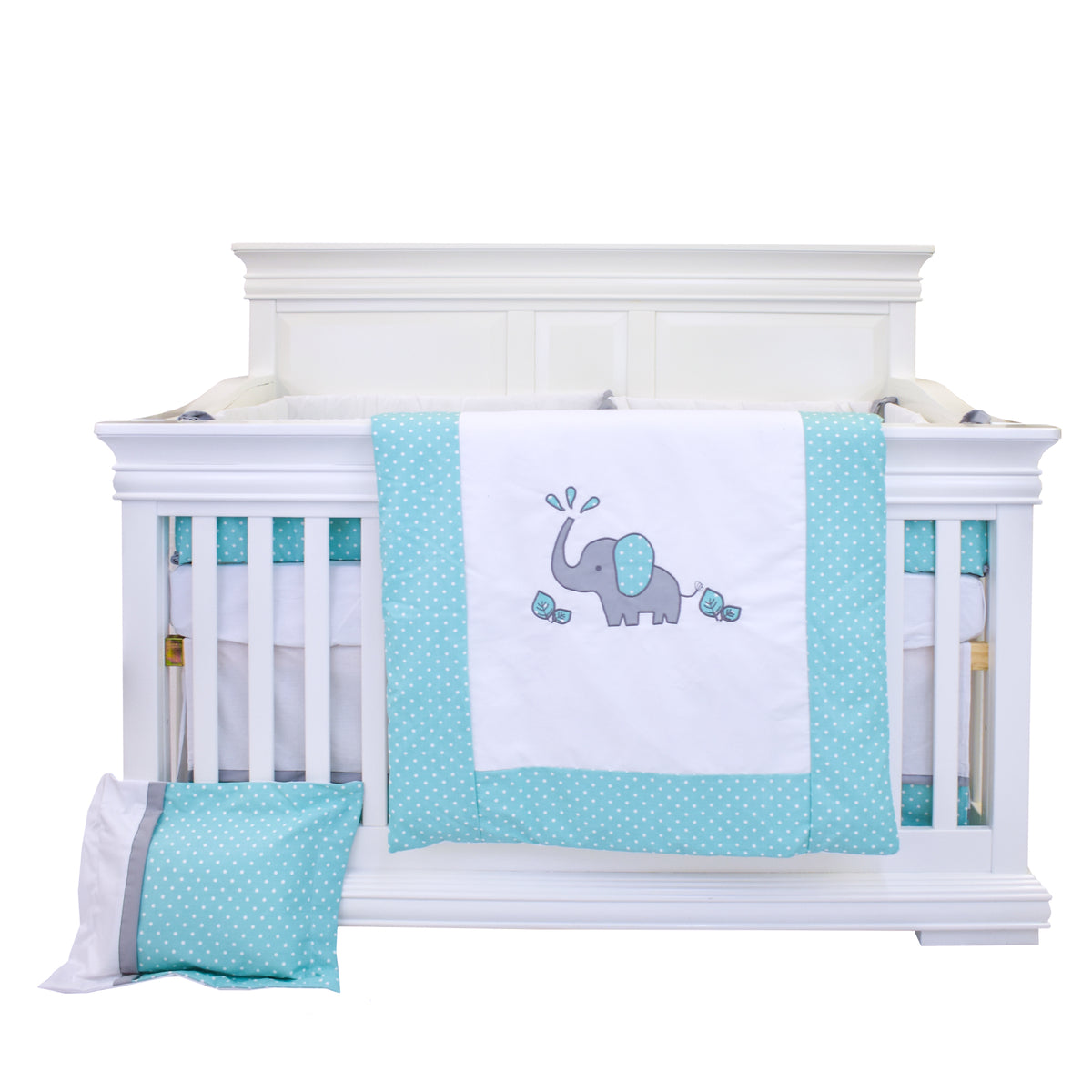 Baby Crib Bedding 7 Pieces Set for Boys and Girls