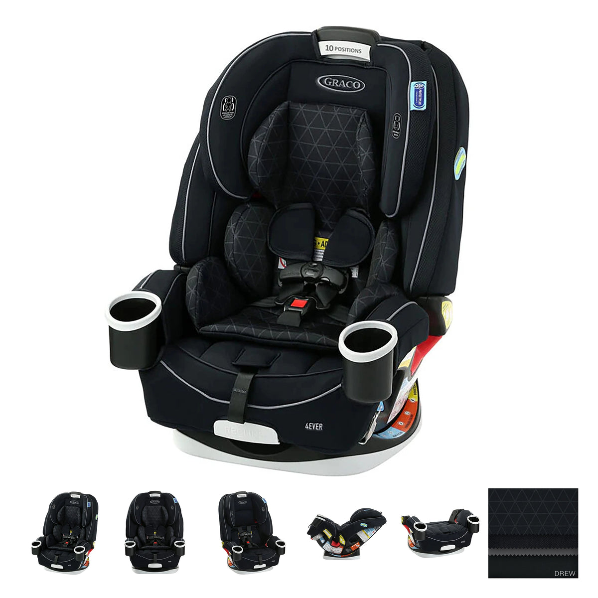 Graco 4ever 4 In 1 Convertible Car Seat Drew