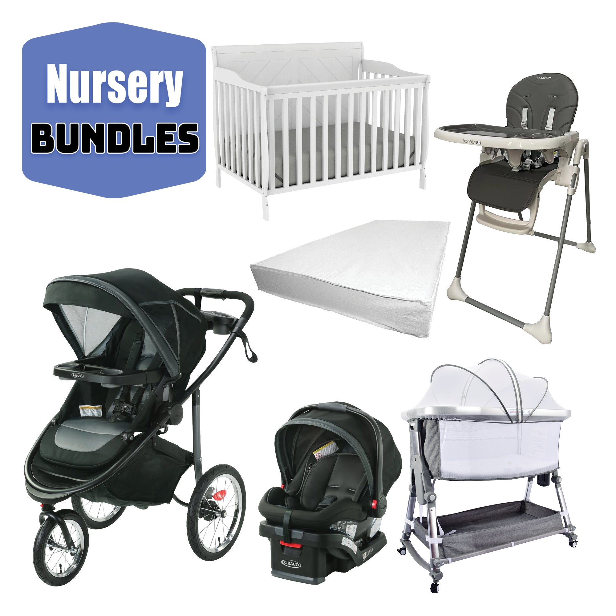 graco 6 in 1 stroller 6-piece baby bundle all-in-one comfort and safety