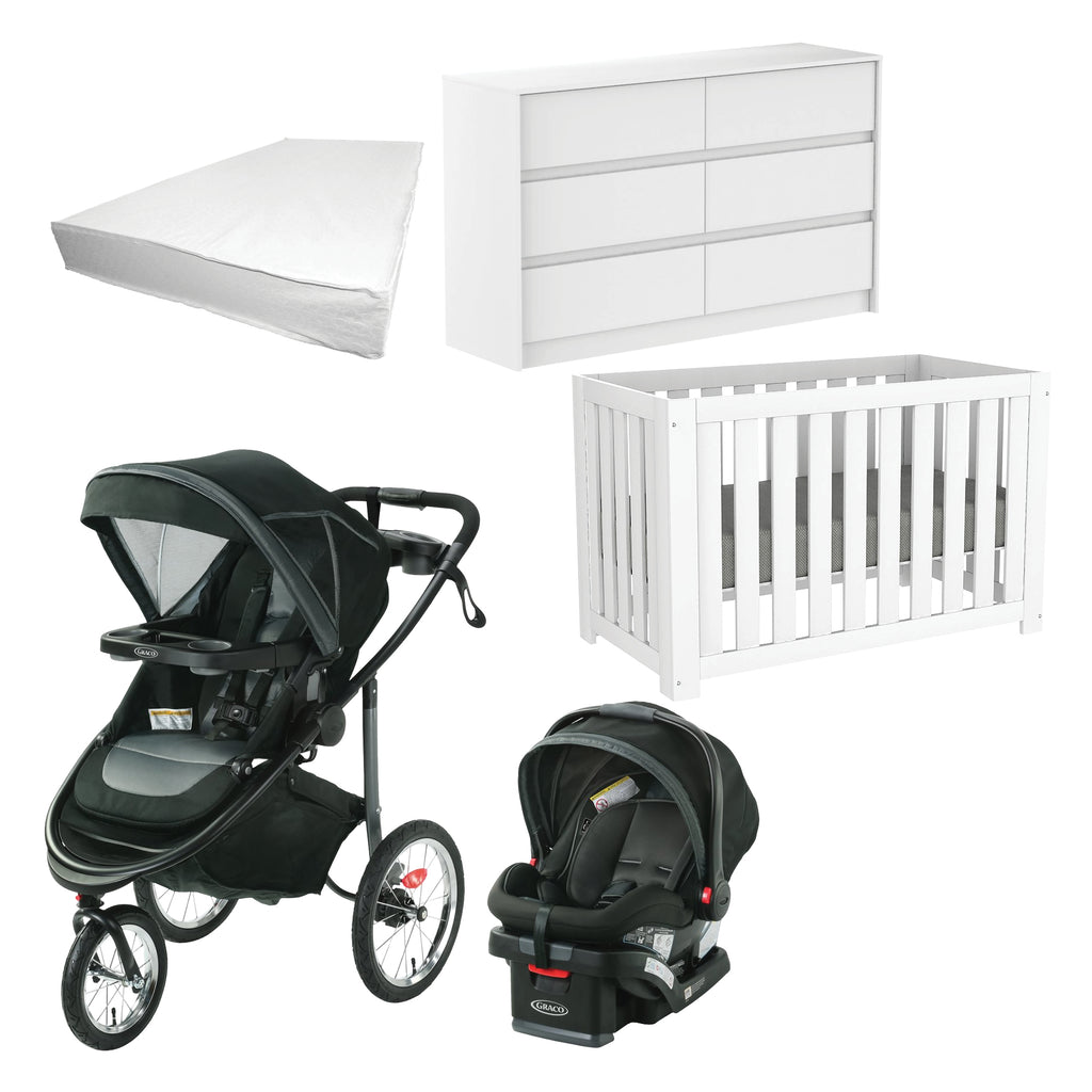 Zion Stroller in a Starter Kit with Furniture and Car Seat Base