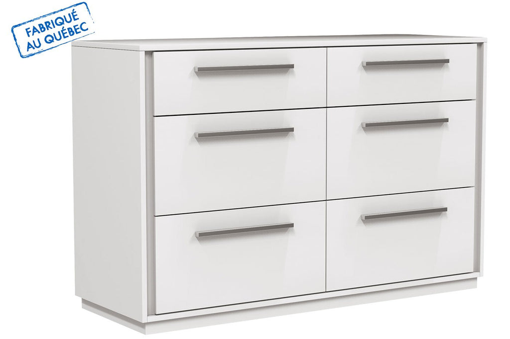 OFFICE DRAWER DOUBLE 6 ANSON - WHITE