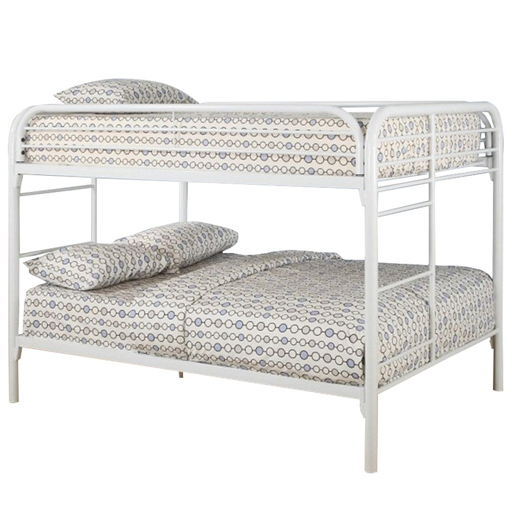 Bunk Bed Double / Double - Zenon - Metal - White