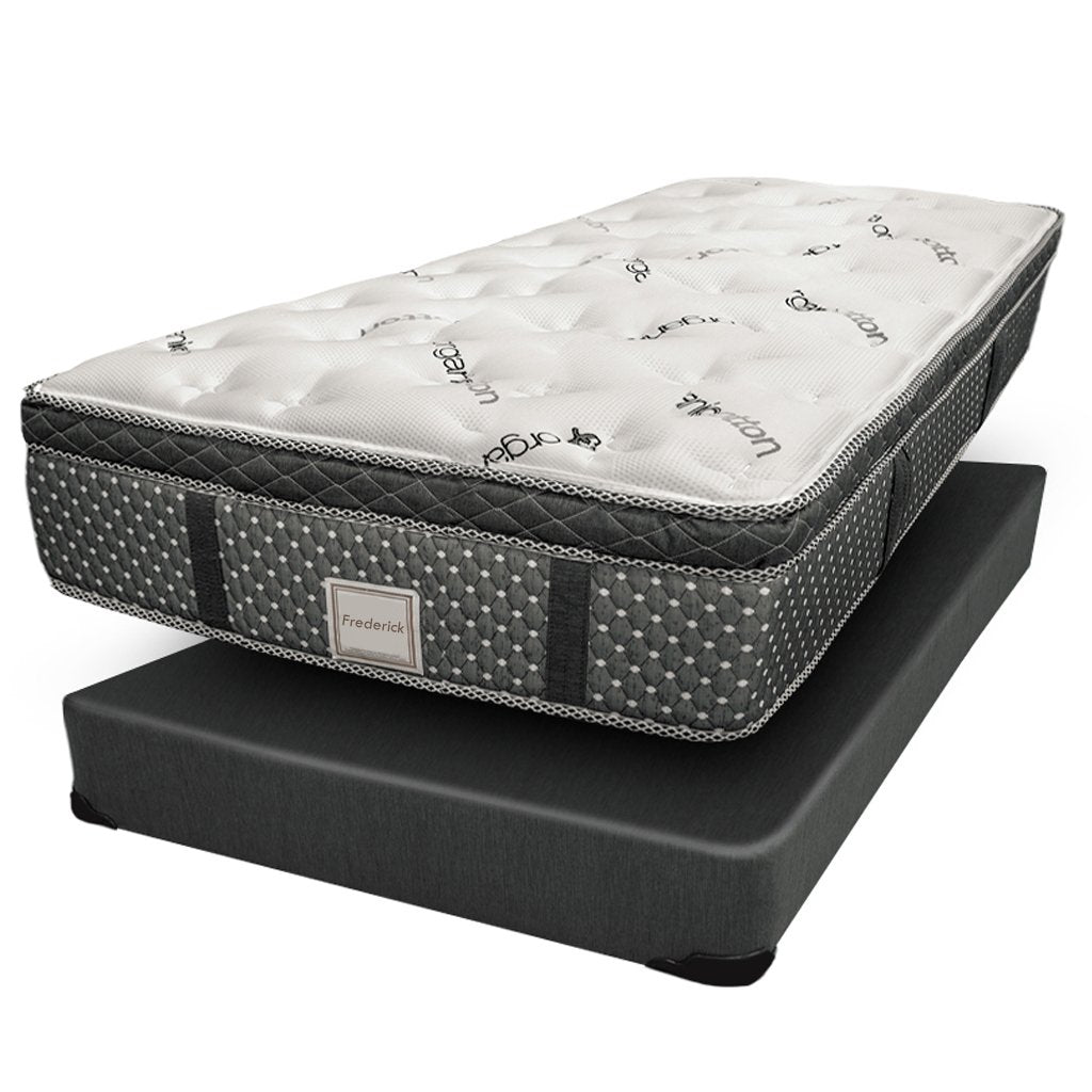 Together mattress Single bed base 22 Inches - Frederick Collection