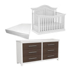 Nursery Bundle 3 :  Baby Bed | Double Desk | Baby Mattress. 3 piece set.