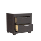 Night table storage organizer for home decor, wood barn