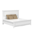 Bella double bed, white