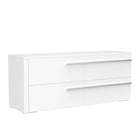 Gabriella 6 drawer double dresser for bedroom, white