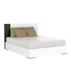 Gabriella queen bed, white