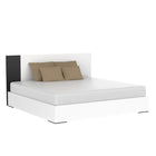 Gabriella king bed, white