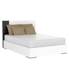 Gabriella double bed, white