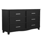 6-drawer double dresser organization for home decor, java