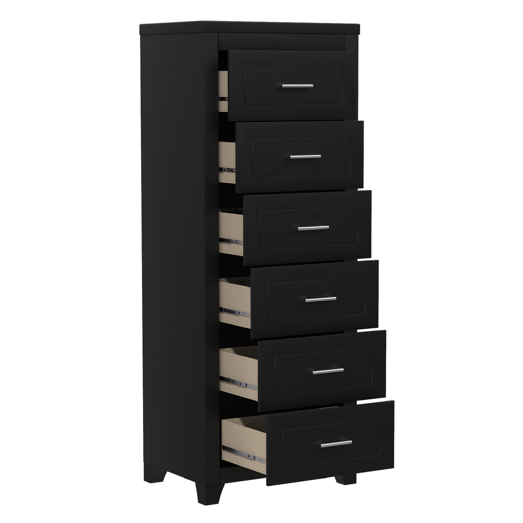 emma 6-drawer double dresser organization for home decoration, java