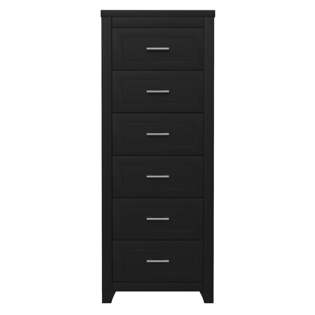 emma 6-drawer double dresser organization for home decoration, java