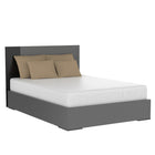 Gabriella double bed, dark grey