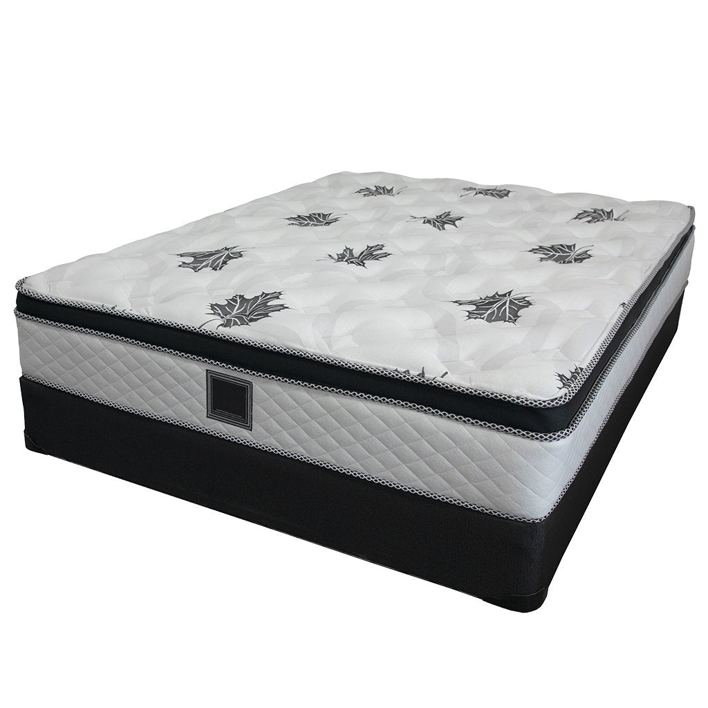 queen box spring mattress set 19 inches - Georgia Collection