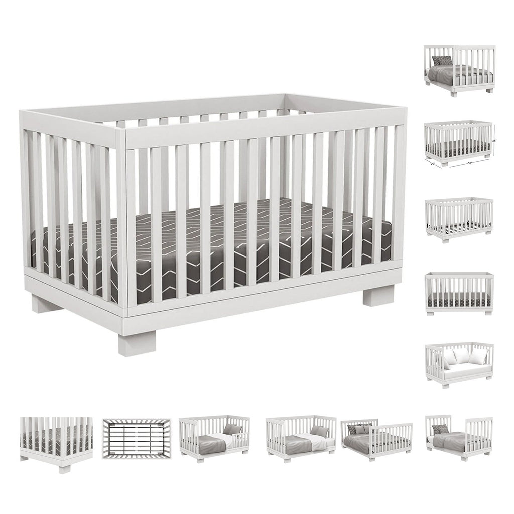 Convertible Crib 4 in 1 - Joanna - White