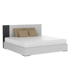 Gabriella king bed, light grey
