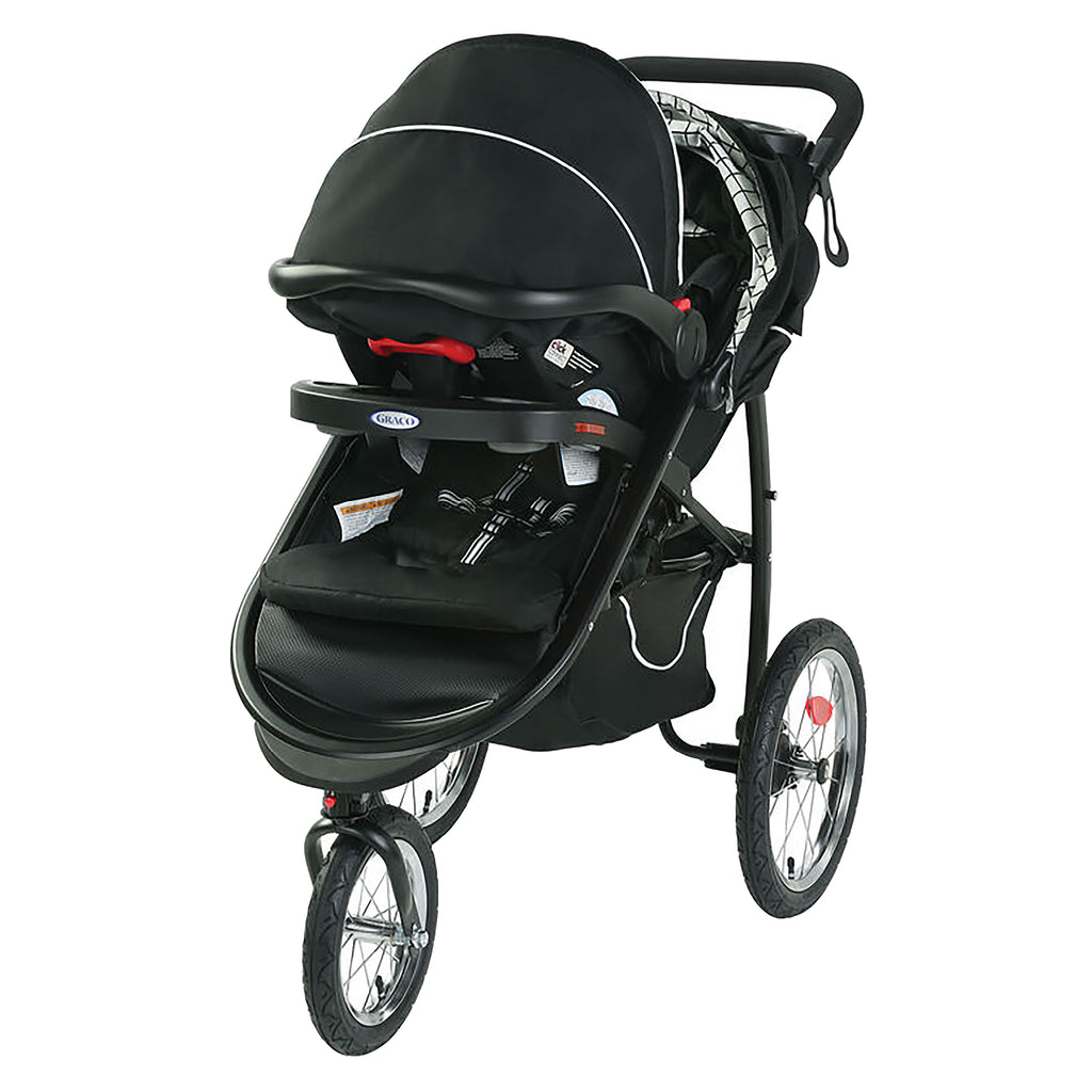 Graco fastaction fold jogger click connect travel system - colton | black