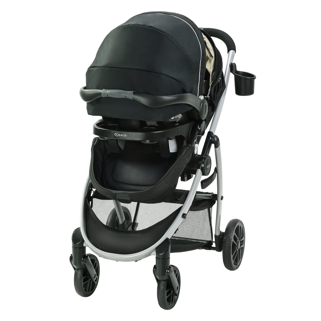 Bebelelo Graco Modes Pramette with Infant Car Seat Travel System for Kids, Pierce