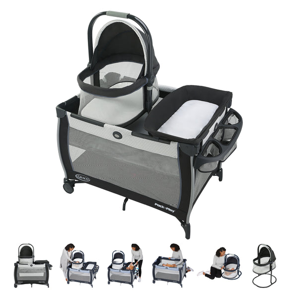 Graco day2dream bedside clearance sleeper